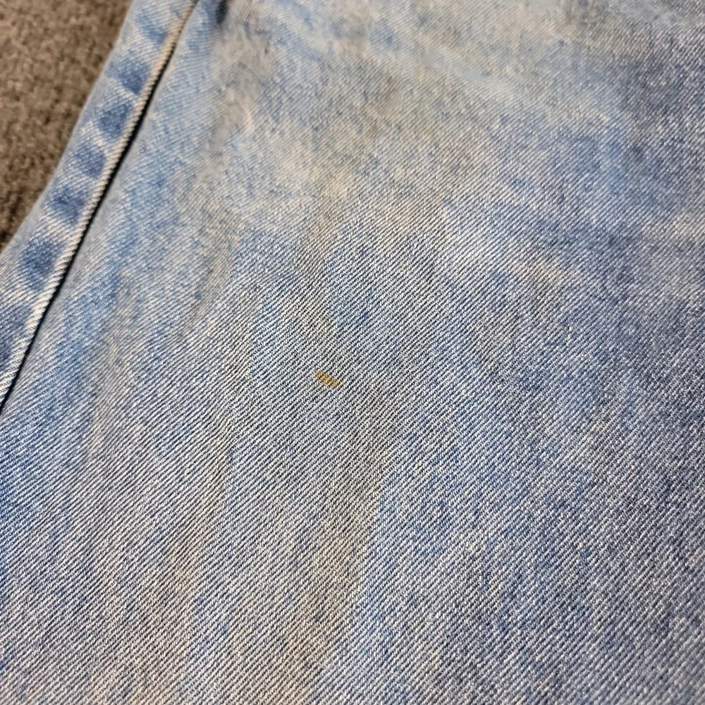 Levis 505 Vintage 90s 32x32 Regular Straight Leg Cotton Medium Wash Denim Jeans